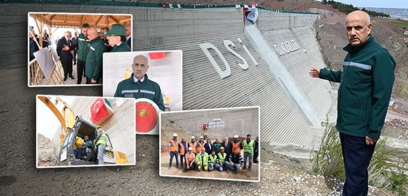 BAKAN KİRİŞCİ, ESKİŞEHİR’DE YAPIMI TAMAMLANAN GÜNDÜZLER BARAJINDA SU TUTMA PROGRAMINA KATILDI