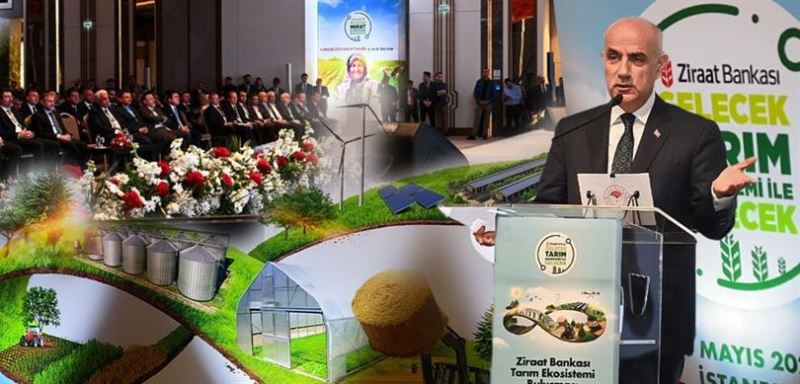 BAKAN KİRİŞCİ ZİRAAT BANKASI TARIM EKOSİSTEMİ BULUŞMASI PROGRAMINA KATILDI